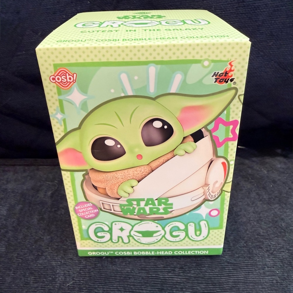 Sealed Cosb! Star Wars Grogu Bobblehead Blind Box